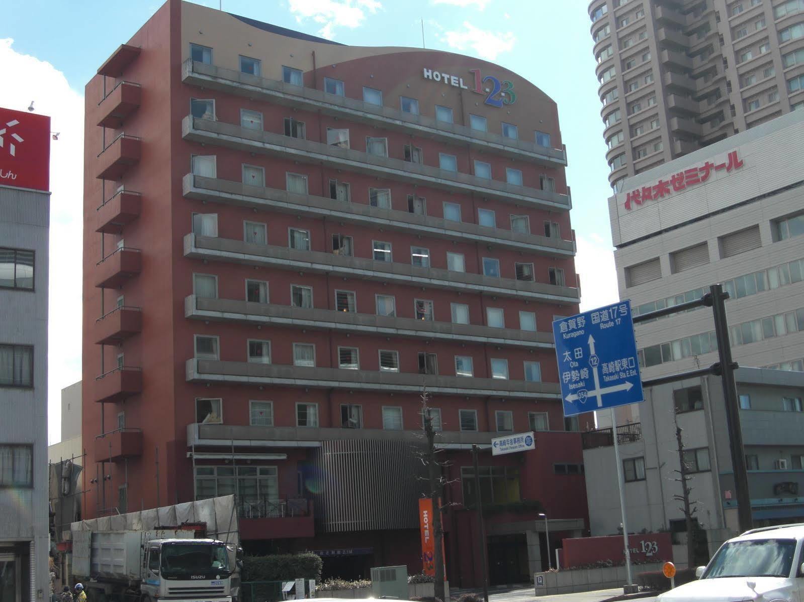 Hotel 1-2-3 Takaszaki Kültér fotó